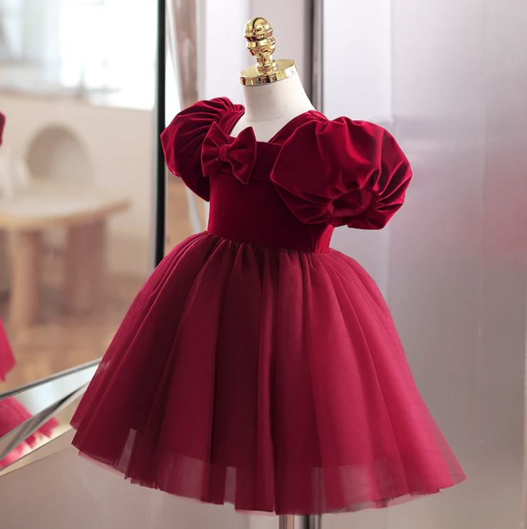 Beautiful Valvet Birthday Party Frock Dress
