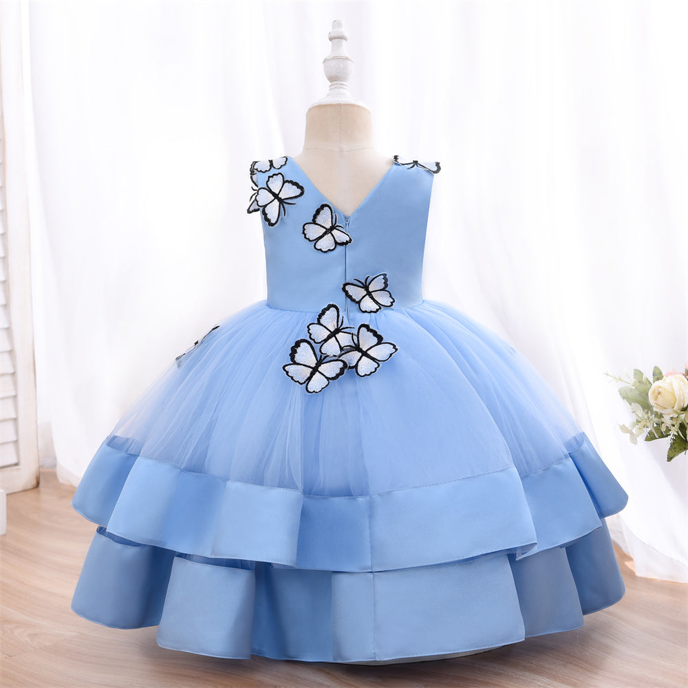 Beautiful Multi Frill Butterfly Dress