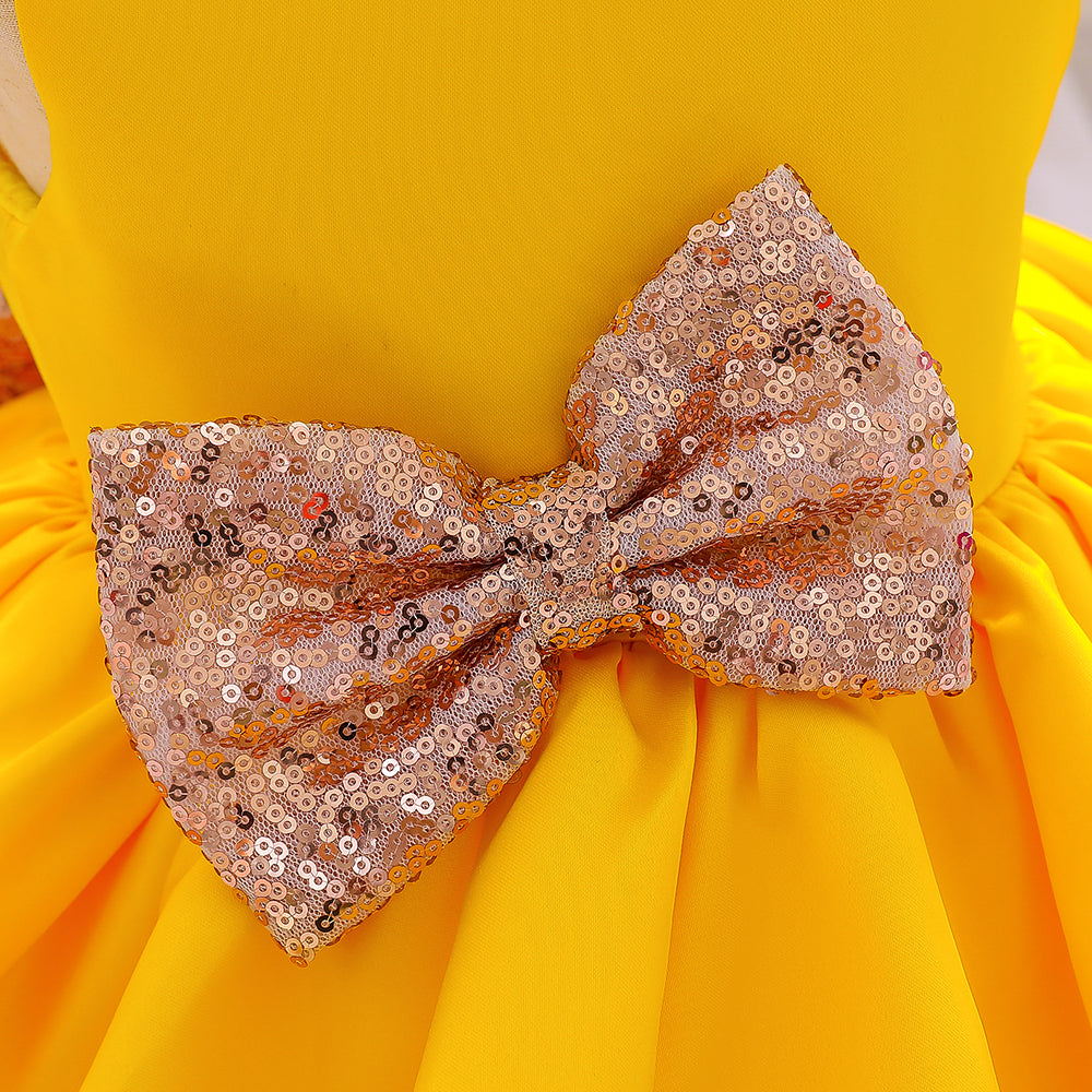 Beautiful Sleeveless Birthday Party Dresses for Princess