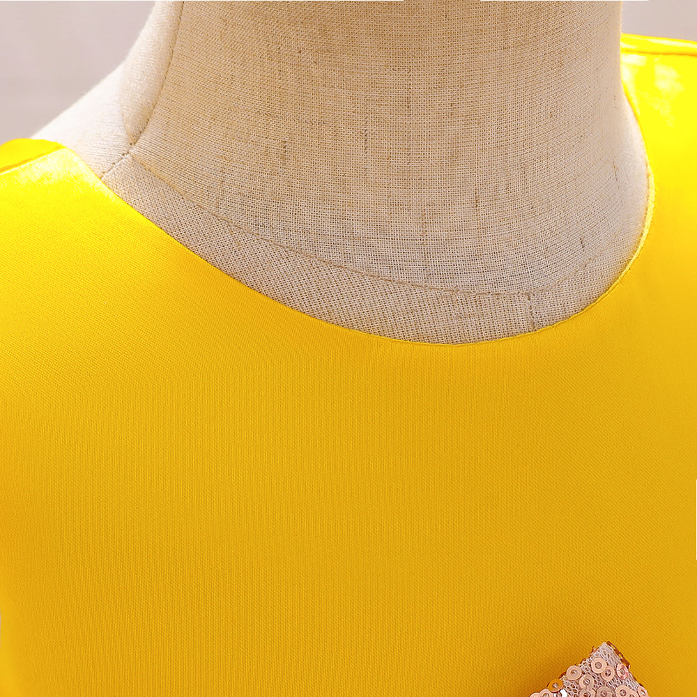 Beautiful Sleeveless Birthday Party Dresses for Princess