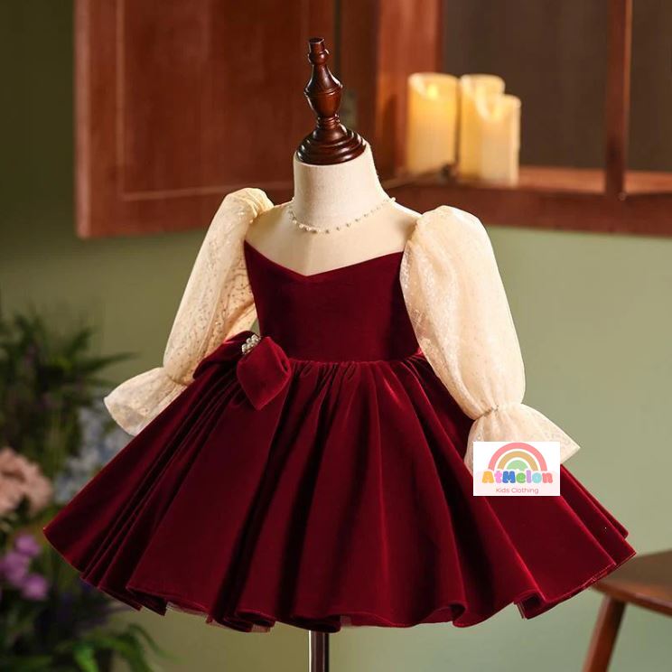 Fluffy Sequin And Beaded Birthday Party Dress