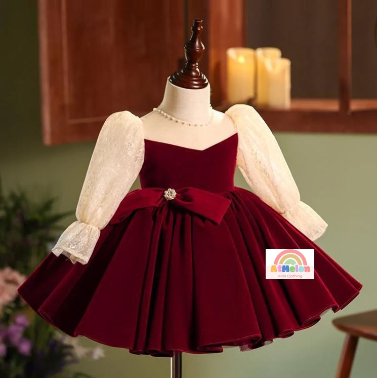 Fluffy Sequin And Beaded Birthday Party Dress