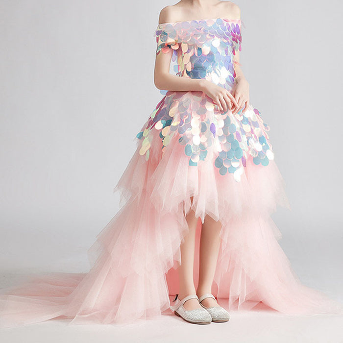 Beautiful Party Dress With Tail
