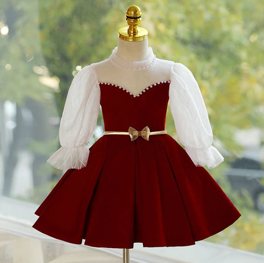 Beautiful Valvet Birthday Party Frock Dress