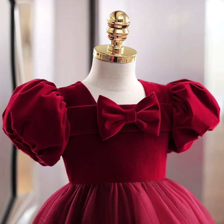 Beautiful Valvet Birthday Party Frock Dress
