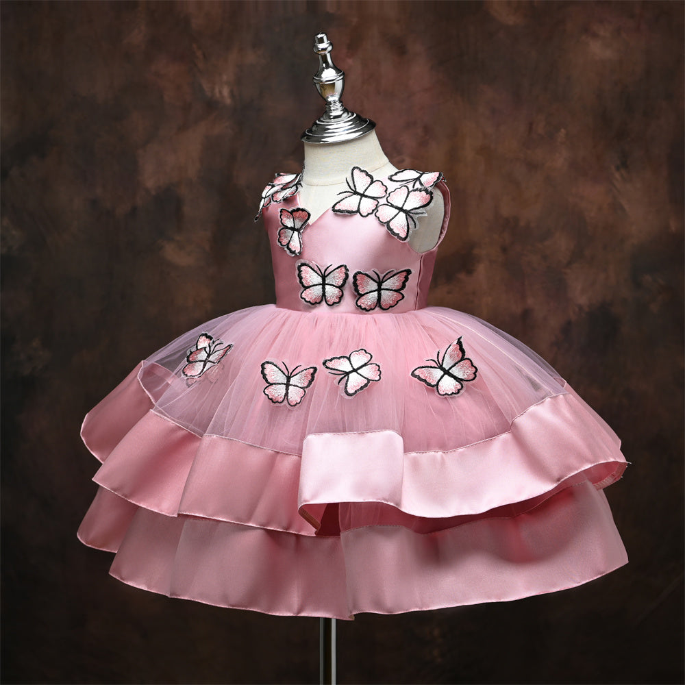 Beautiful Multi Frill Butterfly Dress