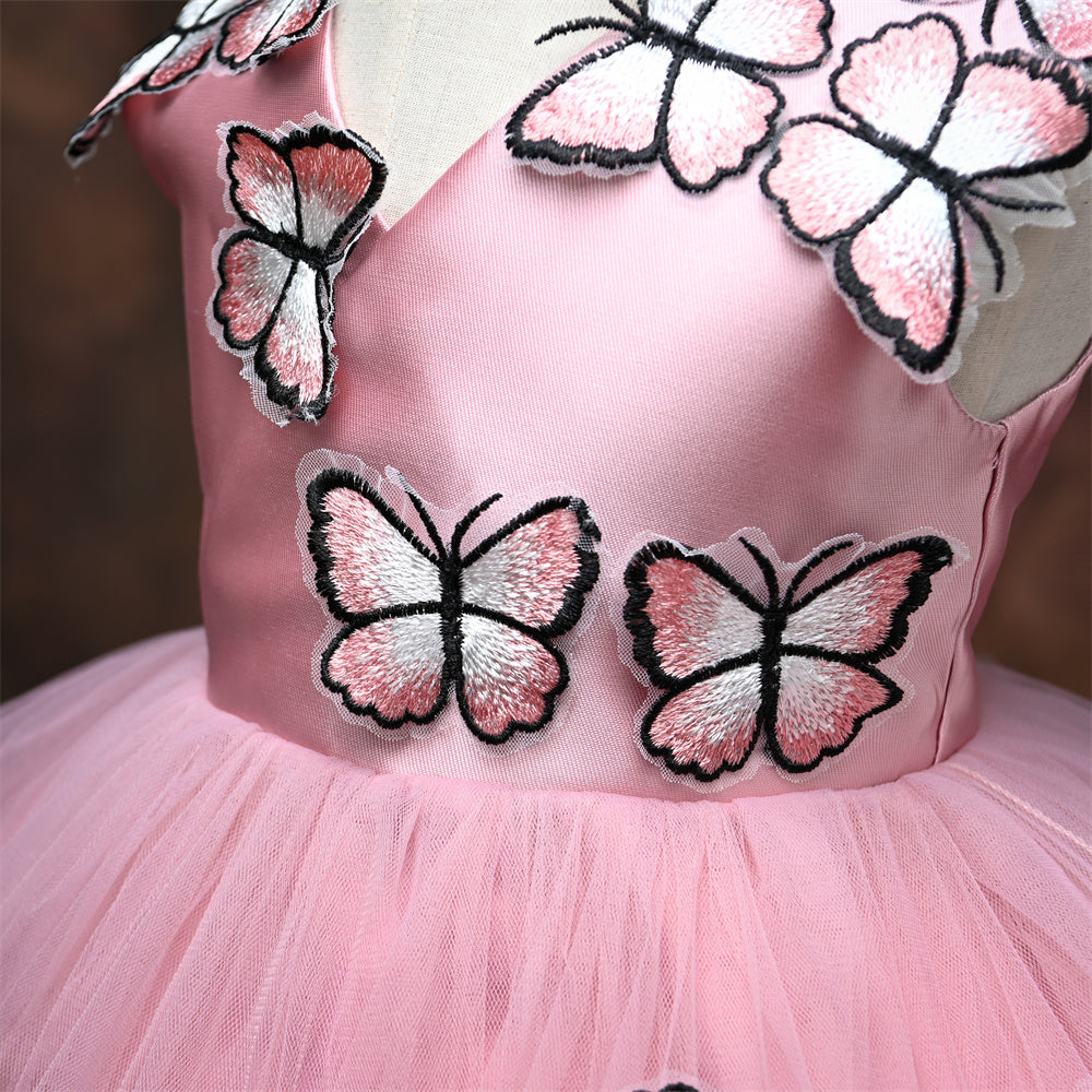 Beautiful Multi Frill Butterfly Dress
