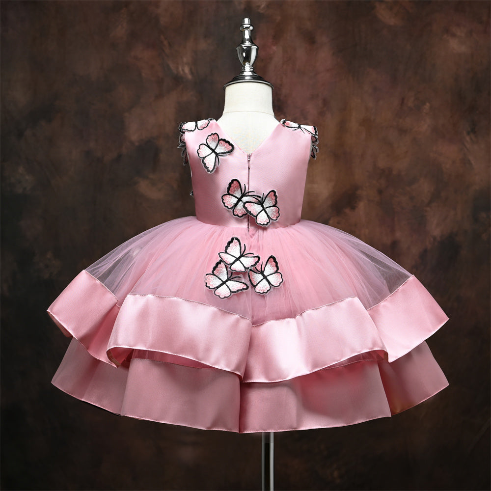 Beautiful Multi Frill Butterfly Dress