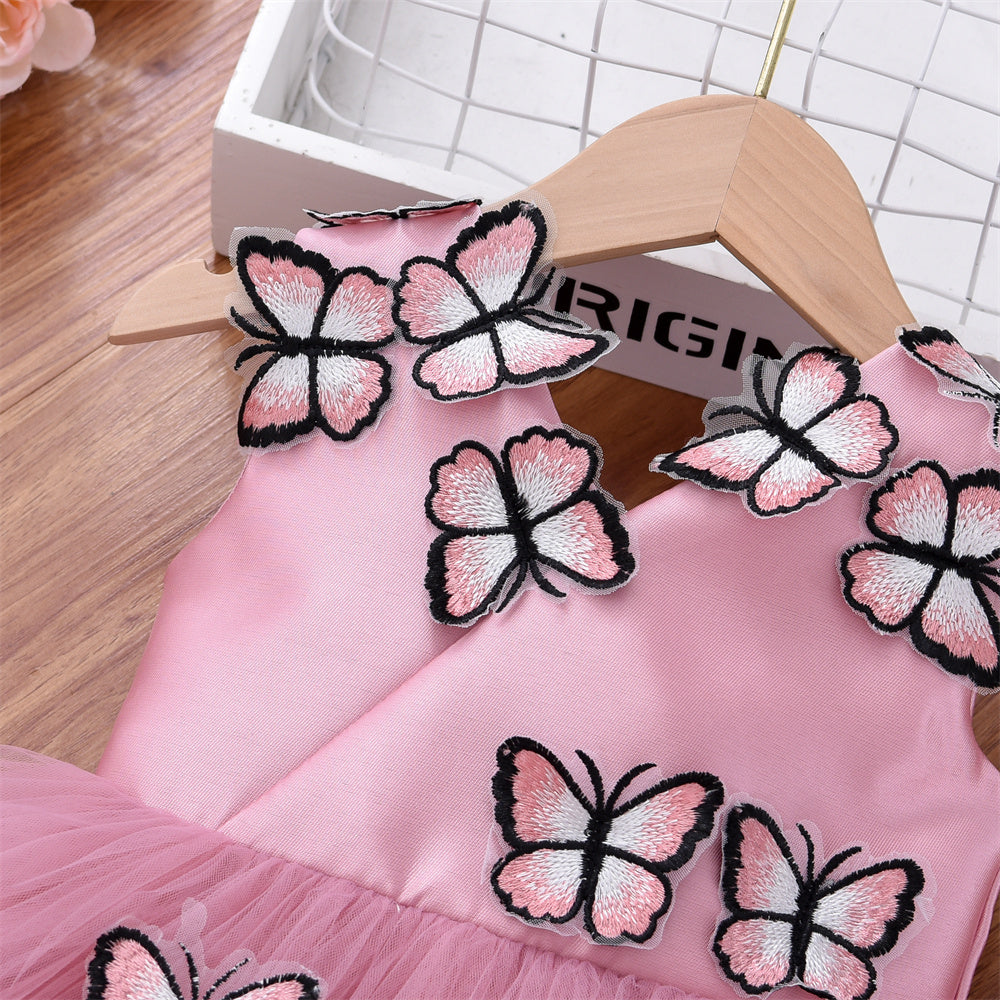 Beautiful Multi Frill Butterfly Dress
