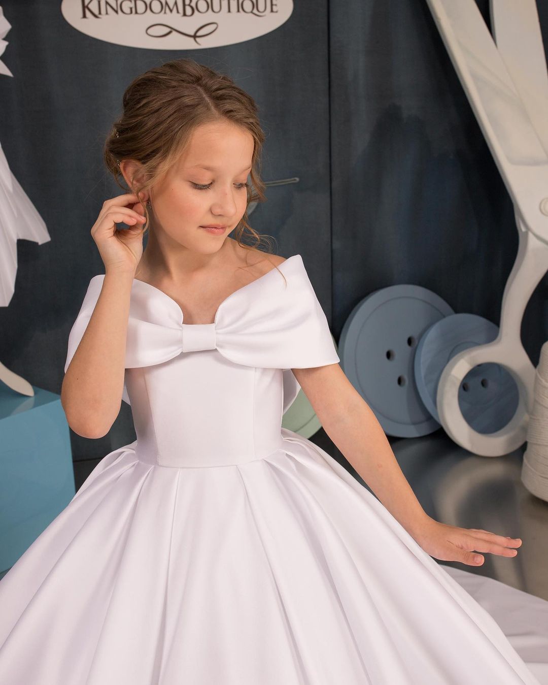 Beautiful Party Dress With High Low Trail